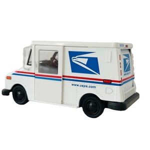 Kinsfun USPS LLV United States Postal Service Delivery Toy Truck 1:36 Pull Back